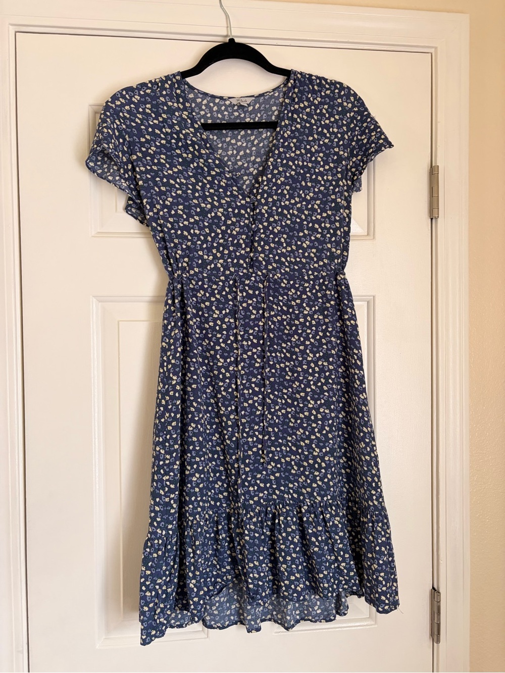 Blue Floral Dress